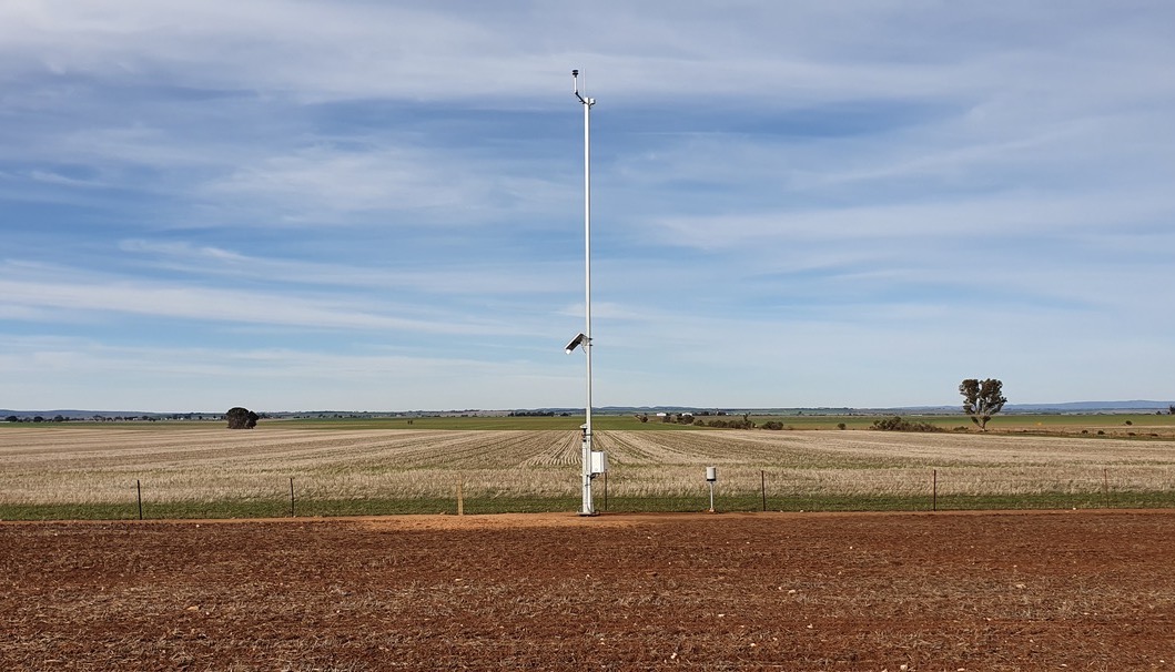 Weather Station at Pinkerton Plains, SA